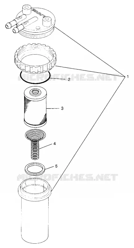 TREIBSTOFF / WASSERABSCHEIDER SL 780 B974088 and Intl. SL 780 I974088 (4940924092C009)