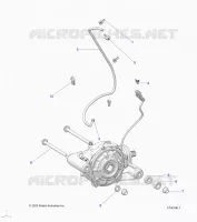 ANTRIEB, FRONT GEARCASE MOUNTING