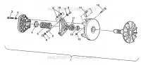 Antriebskupplung ASSEMBLY 4X4 350L W938139 (4924052405025A)