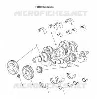 KURBELWELLE AND BALANCE SHAFT