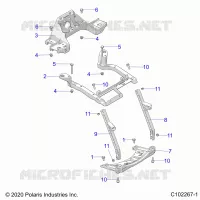 FRONT RACK SUPPORT