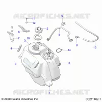 KRAFTSTOFFSYSTEM, FUEL TANK ASM.