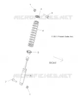 SUSPENSION, FEDER MOUNTING