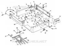 HINTER BED MOUNTING BIG BOSS 6X6 400L W97AE38A (4940814081A008)