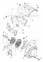 Gebläsegehäuse AND RÜCKZUG ANLASSER Sport and Sport GT (4916821682033A)