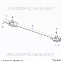 ANTRIEB, FRONT PROP SHAFT