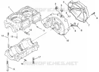 CRANKCASE SLT 700 B964166 AND INTL. SLT 700 I964166 (4933923392B013)