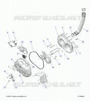 ANTRIEB, CLUTCH COVER AND DUCTING