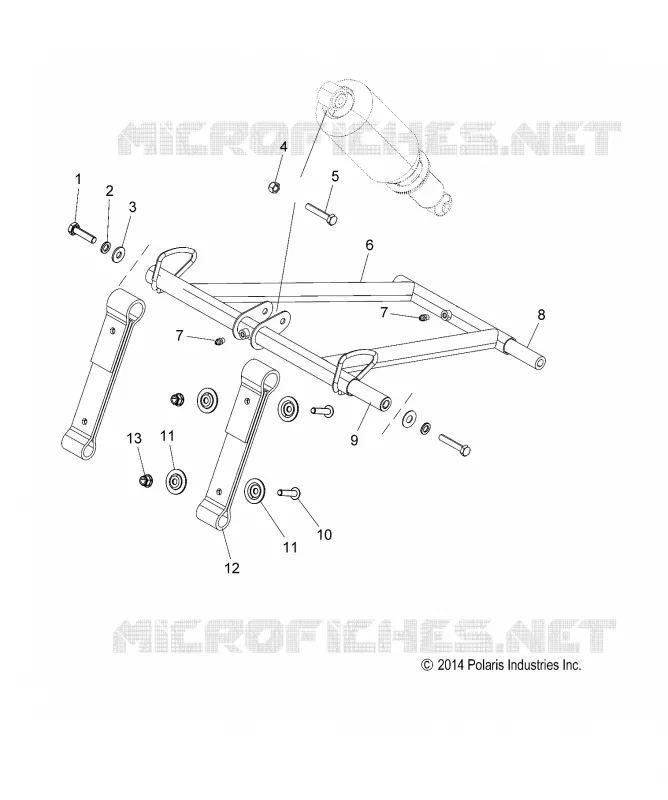 SUSPENSION, FRONT DREHMOMENTARM