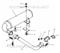 ABGASSYSTEM STARLITE GT 0943127 (49250125010026)