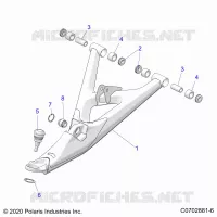 FRONT SUSPENSION CONTROL ARMS LOWER