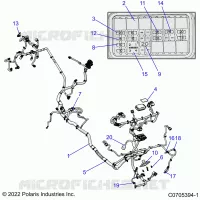 ELEKTRIC, WIRE HARNESSES, CHASSIS