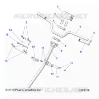 LENKUNG, H-BAR, LENKUNG POST, GRIPS