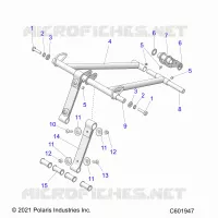SUSPENSION, FRONT DREHMOMENTARM