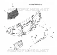 FRONTSTOSSSTANGE AND MOUNTING