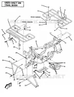 FRAME ASSEMBLY WITH RACKS-TRAIL BOSS (4911991199004A)