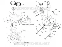 ÖLTANK / LUFTFILTERKASTEN  600 XCR SP 0965677 AND EUROPEAN 600 XCR SP E965 (4932063206C006)