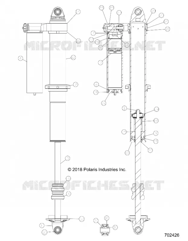 HINTERRADAUFHÃ„NGUNG SHOCK INTERNALS