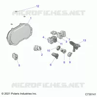 ELEKTRIC, DASH INSTRUMENTS