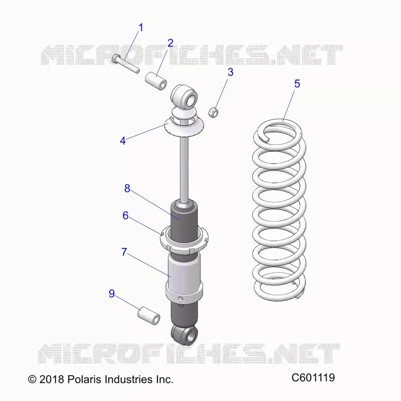 SUSPENSION, FEDER TRACK (7043994)