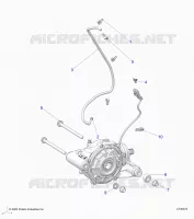 ANTRIEB, FRONT GEARCASE MOUNTING