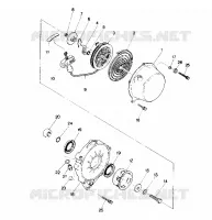 RÃŒCKZUG STARTER ASSEMBLY (4913501350036A)