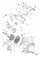 Gebläsegehäuse AND RÜCKZUG ANLASSER Sport and Sport GT (4916821682033A)