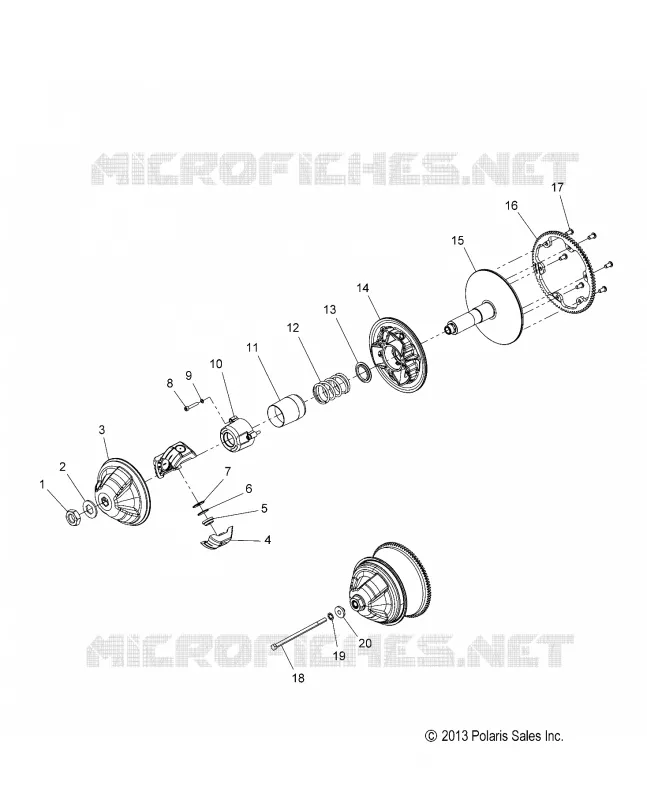 ANTRIEB, CLUTCH, PRIMARY