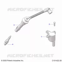 ELEKTRIC, IGNITION COIL, WIRE AND SPARK PLUG
