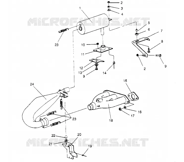 ABGASSYSTEM  RXL 0956768 (4930783078C004)