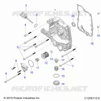 CRANKCASE COVER ASM, RIGHT
