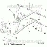 FRONT SUSPENSION A-ARMS
