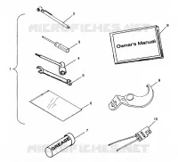TOOL KIT SPORTSMAN 500 W98CH50A AND W98CH50AB (4945714571E004)