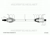 ANTRIEB, FRONT HALF SHAFT