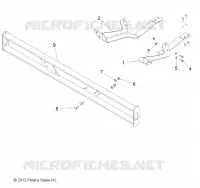 RAHMEN, OPTIONS, BUMPER AND MOUNT, FRONT, RUGGED, US