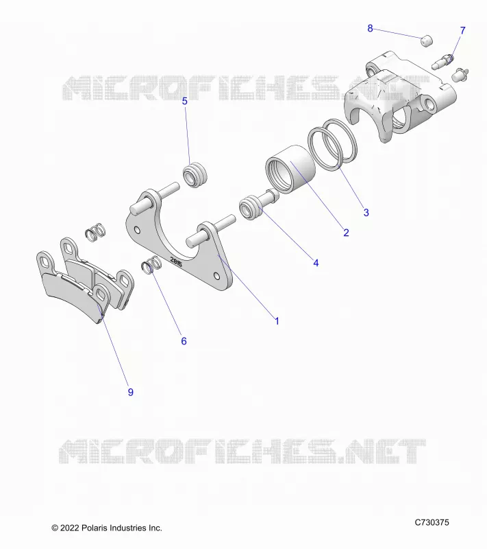 BRAKES, HINTERSATTELS