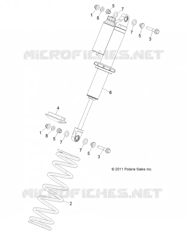 FRONT SUSPENSION SCHOCK MOUNTING