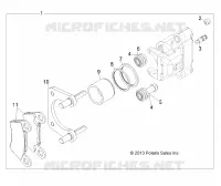 HINTERBREMSE CALIPER