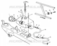 ÖLTANK ASSEMBLY 6X6 350L W938739 (4924062406009A)