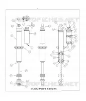FRONT SUSPENSION SCHOCK (7043917)