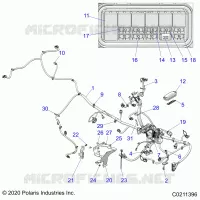 ELEKTRIC, MAIN WIRE HARNESS