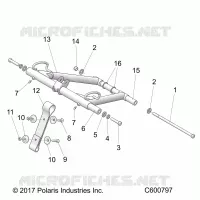 SUSPENSION, FRONT DREHMOMENTARM