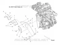 MOTOR, MOUNTING, RH