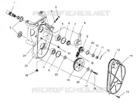 Kettenkasten ASSEMBLY 500 CARB 0962764, 500 CARB SKS 0962564,  500 CARB SKS E9 (4931873187B011)