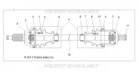 ANTRIEB, FRONT HALF SHAFT