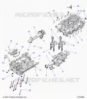 ENGINE, CRANKCASE AND KURBELWELLE