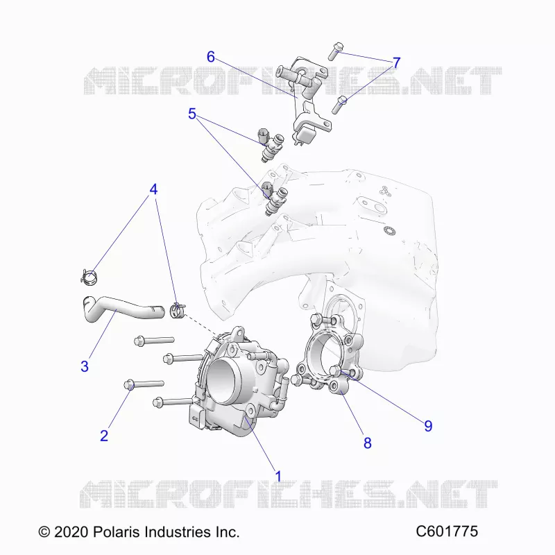 KRAFTSTOFFSYSTEM, THROTTLE BODY/FUEL RAIL
