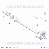 ANTRIEB, MID PROP SHAFT