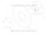 RADS, COMPONENTS, END, 9.21 INCH, DISC 5 BOLT