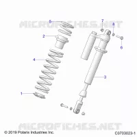 SUSPENSION, FRONT SHOCK MOUNTING, STANDARD/PREMIUM
